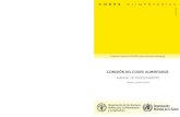 COMISIÓN DEL CODEX ALIMENTARIUS · 2017-01-31 · La finalidad del Manual de procedimento de la Comisión del Codex Alimentarius es ayudar a los Estados Miembros a que participe