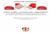 COLECCIÓN DE DERECHO PROCESAL - Editorial Reus · lación de la Jurisdicción Voluntaria y la actualización de la legislación procesal civil (constituida en la Comisión General