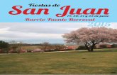 San Juan Fiestas de - AVFuenteBerrocal · 2015-06-12 · San Juan. Con estas fiestas damos por comenzado oficialmente el verano. Os anima-mos a celebrarlo como se merece y os invitamos