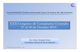Presentación de PowerPointcgpcorrientes.gov.ar/congresos/XXX_Contabilidad_G... · programas y proyectos financiados con Organismos internacionales y una contraparte local. UEPEX