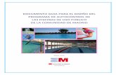DOCUMENTO GUIA PARA EL DISEÑO DEL PROGRAMA DE AUTOCONTROL DE LAS PISCINAS … · 2016-12-07 · Autocontrol de las piscinas de uso público. Habrá de tenerse en cuenta, el Real