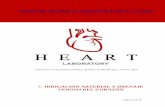 IRRIGACIÓN ARTERIAL Y DRENAJE VENOSO DEL CORAZÓN …³n Arterial y Drenaje... · irrigaciÓn arterial y drenaje venoso del corazÓn heart laboratory.com página 2 de 17 temas 1.
