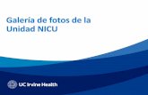 Galería de fotos de la Unidad NICU/media... · Galería de fotos de la Unidad NICU. 2 Haga un recorrido fotográfico de la Unidad de Cuidado Intensivo Neonatal (NICU, en inglés)