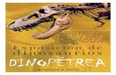 La exposición itinerante de Paleontología científica, pero ... · La exposición itinerante de Paleontología más importante del planeta. Con ejemplares traídos de todo el mundo.
