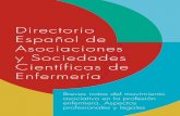 Directorio Español de Asociaciones y Sociedades ...academiaenfermeriacv.org/files/Directorio-Espaol-de-Asociaciones-y... · interés puesto en la finalización de este trabajo. También