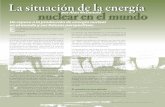 La situación de la energía nuclear en el mundo por Alan ...BOLETÍN del OIEA 49-2 | Junio de 2008 | 45 Un repaso a la producción de energía nuclear en el mundo y sus futuras perspectivas.