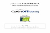 DPT. DE TECNOLOGIApeplorenzo.balearweb.net/get/Scalc2nESO.pdf · Tecnologies - Pràctiques d'informàtica 2n d'ESO Scalc BARRA DE FÓRMULES - La Barra de Fórmules, es troba per sota