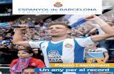 Temporada 2018-2019RCD ESPANYOL DE BARCELONA 2018-19 Un any per recordar ÀrbiTre Undiano Mallenco (comitè navarrès) esTadi RCDE Stadium especTadors 18.627 Diego López, Javi López,