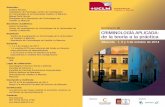 Organizan: Criminología apliCada: de la teoría a la práctica · Criminología apliCada: de la teoría a la práctica Albacete. 1, 2 y 3 de octubre de 2014 Universidad de Castilla~La
