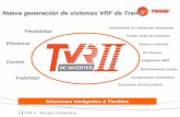 Nueva generación de sistemas VRF de Tranemayoreodeconfort.com/wp-content/uploads/2017/10/2012-TVR-II-60-Hz-M.pdf · interiores en sistemas de recuperación de calor ... 5 niveles