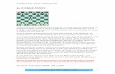 EL ATAQUE PANOV - Peon de Rey Chess Club · aperturas tan diferentes como el Gambito de Dama, La Defensa Nimzoindia e incluso la Siciliana o la Alekhine. El tipo de juego que se produce