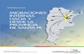MIGRACIONES INTERNAS HACIA Y DESDE LA PROVINCIA DE … · ubica la provincia de Chaco, con el 4,4 por ciento. En el sexto lugar aparece la provincia de Corrientes, con el 3,6 por