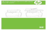 Toner impresoras. Compra-venta de toner para impresora - HP … · 2015-02-23 · Vista frontal de HP LaserJet CM1312 MFP ... Controlador de impresora universal HP (UPD) ..... 32