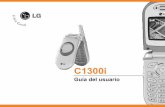 C1300i Cingular Spanish 0308 · 2019-05-21 · 9 Por su seguridad]Desconecte el cable de corriente y el cargador si hay una tormenta eléctrica para evitar descargas eléctricas o