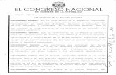 EL coNGkESO NACIONAL · VISTA: La Constitución de la República Dominicana votada y proclamada por la Asamblea Nacional en fecha 13 de junio de 2015 y publicada en la Gaceta Oficial