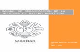 MANUAL DE ORGANIZACIÓN DE LA …portal.ocotlan.gob.mx/.../rastro_municipal.docx · Web viewEl presente manual de organización, tiene como propósito dar a conocer las funciones