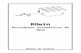 ROwin - ingenierosvigo.com€¦  · Web viewAdemás de facilitar el diseño y trazado de la instalación, calcula todos sus parámetros: Caudales, densidades de descarga, presiones,