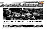 Barça Especial - Diari de Girona · Messi amb la final de Champions a l’horitzó EFE El Barça estrena el títol davant el Mallorca A dia d’avui, la Lliga és el trofeu més