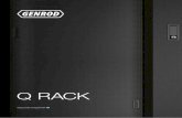 Q RACK - 01EnlineaIRAM-ISO 9001-2008. Las piezas son procesadas (punzonado y plegado) mediante maquinaria de última generación contando . con una gran fiabilidad asegurada por el