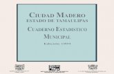 Ciudad Madero estado de Tamaulipas : cuaderno estadístico …internet.contenidos.inegi.org.mx/contenidos/productos/... · 2014-12-08 · Presentación El Instituto Nacional de Estadistica,