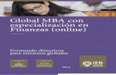 Global MBA con especialización en Finanzas (online)- La misión y los objetivos de la empresa - Análisis del entorno de la empresa - Análisis de la posición competitiva - Análisis