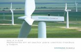 SG 2.1-114 Referente en el sector para vientos …...China y Brasil. Mínima densidad de potencia, máxima rentabilidad Con una pala de 56 metros de longitud y perfiles aerodinámicos