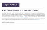 Guía del Usuario del Portal del SUMAC - Rama JudicialGuía del Usuario del Portal del SUMAC Este documento recopila la información básica sobre la presentación, tramitación y