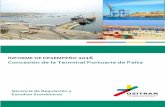 I 2016 Concesión de la Terminal Portuaria de Paita · fusión operativa con Neptunia, empresa perteneciente al mismo grupo empresarial. 4. Por su parte, Tertir Terminais de Portugal