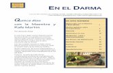 EN EL DARMA - Casa Zen de Costa Rica el Darma - Enero a marzo 2012.pdf · 2019-05-08 · cuales incluyen el Jataka Mala y la colección Pali de cuentos Jatakas. Volumen 8 Número