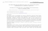 Evaluación de productos para el control de polvo ambiental ...scielo.sld.cu/pdf/mg/v35n2/1993-8012-mg-35-02-165.pdf · Evaluación de productos para el control de polvo ambiental