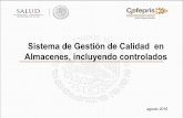 Presentación de PowerPoint...NORMA OFICIAL MEXICANA NOM-059-SSA1-2015, BUENAS PRÁCTICAS DE FABRICACIÓN DE MEDICAMENTOS 16.1.3.6 Se debe de contar con un sistema de identificar,control