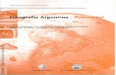 Geografía Argentina - Polimodal · 2008-10-15 · • EJE Nº3.La organización económica argentina; su relación con las condiciones naturales y la valoración de sus recursos