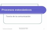 Teoría de la comunicación - Servidor de Teoria de la Señalagamenon.tsc.uah.es/Asignaturas/ittst/tc/apuntes/Procesos_estocasticos.pdf · Teoría de la Comunicación Dpto Teoría