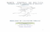  · Web viewCarlos Colodro López, con Cédula de Identidad Nº 1057465 emitida en Chuquisaca, de acuerdo a su designación efectuada mediante Comunicación Interna BCB-PRES-CI-2014-228