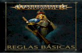 REGLAS BÁSICAS - Age of Sigmar · En una partida de Warhammer Age of Sigmar cada jugador toma el man - do de un ejército. Estos pueden ser tan grandes como queráis, y con tan -
