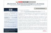 A Boletín Epidemiológico (Lima) · Bol. Epidemiol. (Lima) 21 (28), 2012 453 Tendencias de las enfermedades sujetas a vigilancia epidemiológica a la SE. 28 Leptospirosis (Enfermedades