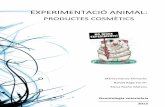 Experimentació animal: productes de cosmètica · 2013-01-24 · Experimentació animal: productes cosmètics 6 1. INTRODUCCIÓ om a estudiants de veterinària, l’experimentaió
