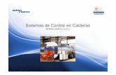 Sistemas de Control en Calderas · caldera y circuito – Evitar incrustaciones – Minimizar la formación de espumas, que facilitan el arrastre • Se utilizan productos químicos