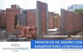 PRINCIPIOS DE DISEÑO CON MAMPOSTERÍA CONFINADAoicolombia.com.co/upload/pisotecho/Paredes_o_muros/... · pisos mediante la combinación de un pórtico en uno de sus ejes y un muro