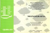 Diversificación de Alternativas de Agroforestal para ... · Diversmcaciónde Alternativas de Producción Forestal v Agroforestal para Pequeños Propietarios en el Secano MONOGRAFIA