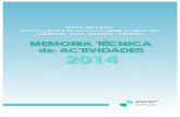 MEMORIA TÉCNICA 2014 Web - SEGIB...1.1.2 Seminario Internacional “Las negociaciones internacionales en materia de cambio climático y las experiencias desarrolladas en el Uruguay”