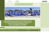 Guía Operativa para la Organización y Funcionamiento de los Servicios de Educación ... · 2019-07-10 · Guía Operativa para la Organización y Funcionamiento de los Servicios