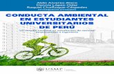 (Investigadores principales) CONDUCTA AMBIENTAL EN ... · de la conducta ambiental en los estudiantes universitarios de las carreras de ciencias empresariales e ingeniería de Perú,
