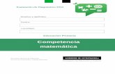 Cuaderno primaria CM - Educarex · 2015-05-19 · Evaluación de Diagnóstico 2014. Educación Primaria. Competencia Matemática 5 Servicio de Evaluación y Calidad Educativa Con