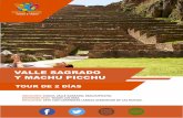 VALLE SAGRADO Y MACHU PICCHU - Inka Time Tours...Día 1: Cusco – Chinchero – Moray – Salineras – Aguas Calientes (Machu Picchu). Les recogemos de su hotel (6:50 horas) lue-go