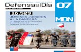 JÓVENES JURARON MDN A LA BANDERA - defensa.cl · DE DEFENSA NACIONAL La ceremonia es un homenaje a los 77 héroes del Combate de la Concepción. 16.523 JÓVENES JURARON A LA BANDERA