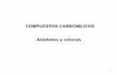 COMPUESTOS CARBONÍLICOS Aldehídos y cetonasvirtual.ffyb.uba.ar/pluginfile.php/192157/mod... · Aldehídos y cetonas. 2 A.-TIPOS DE COMPUESTOS CARBONÍLICOS B.-ESTRUCTURA DEL GRUPO