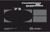 Cubierta RCE 73 - Universidad Nacional De Colombia · 2018-02-01 · modelo Arrow-Debreu. Em geral, argumenta-se que esses questionamentos são débeis, na medida em que assumem a