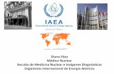 Diana Páez Médico Nuclear Sección de Medicina …...Medicina Nuclear y Diagnóstico por Imagen Misión: Mejorar las capacidades de los Estados Miembros para hacer frente a las necesidades