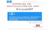 Versión 1.0 Manual de Instalación Aplicación Ecuadif MANUAL DE INSTALACIÓN DE …aprende.colombiaaprende.edu.co/sites/default/files/nas... · 2018-02-07 · Versión 1.0 Manual